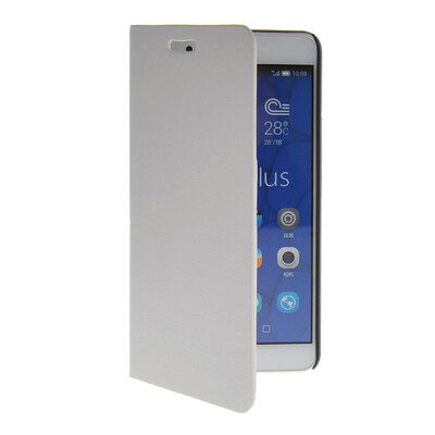 

MOONCASE Slim Leather Side Flip Wallet Card Slot Pouch with Kickstand Shell Back чехол для Huawei Honor 6X White