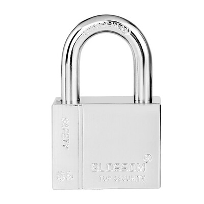 

Plum BLOSSOM square padlock anti-theft blade lock core door household lock 60MM large waterproof rust-proof door lock warehouse shop door lock LS2960