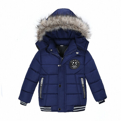 

Baby Boys Jacket 2018 Autumn Winter Jacket For Boys Children Jacket Kids Hooded Warm Outerwear Coat For Boy Clothes 2 3 4 5 Year