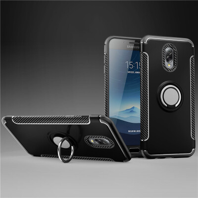 

Fecoprior Back Cover For Samsung Galaxy J7 Plus J7310 Case Car Holder Stand Hard PC Silicon Ring Suction Bracket Celulars