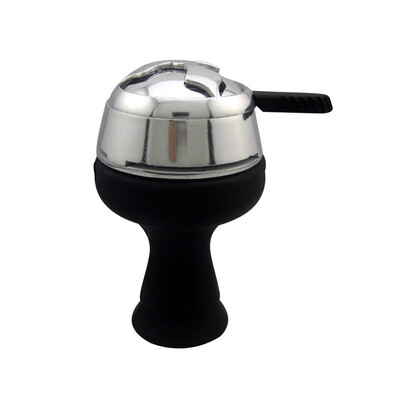 

MyMei Black flower Silicon Shisha Hookah Bowl Silicon Head Holder For shisha Accessories