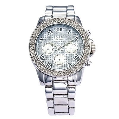 

Luxury Watch Men Women Crystal Dress Quartz Watches Crystal Elegant Business Wristwatch Best Gifts GD20150