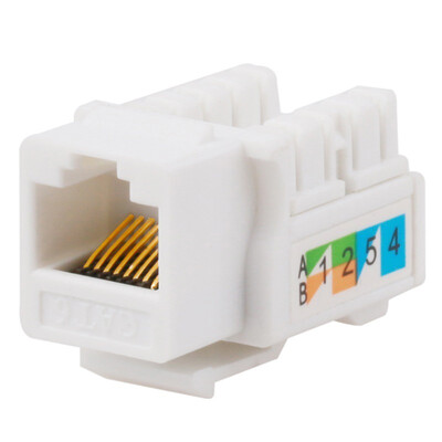 

Shanze (SAMZHE) WAN-07 UTP сети Гнездо RJ45-женщина прямоточный модуль 8P8C