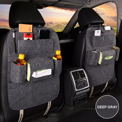 

Auto Car Back Seat Storage Organizer Trash Net Holder Multi-Pocket Travel Storage Bag Hanger for Auto Capacity Storage Pouch