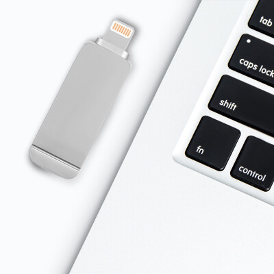 

Mobile phone u disk three-in-one metal rotating U disk for Apple Android phones&computers