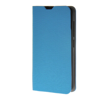 

MOONCASE Leather Wallet Flip Card Slot Pouch with Kickstand Shell Back Case Cover for Huawei Ascend Y520 Blue