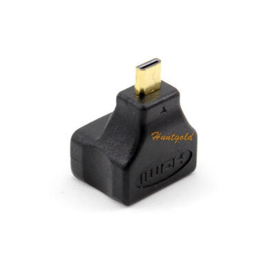 

Микро HDMI мужчин и женщин адаптер расширитель М / Ж 90 градусов Угловые Конвертор HDTV DV HD
