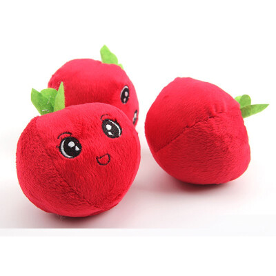 

Dog toys sound banana apple radish bone pet stuffed toy collection