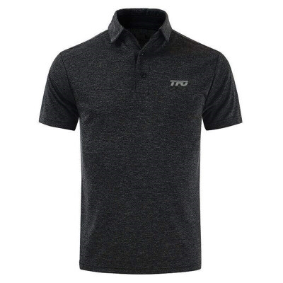 

American first outdoor polo shirt short-sleeved turtleneck male summer breathable dry clothes outdoor sports fast dry T-shirt fema