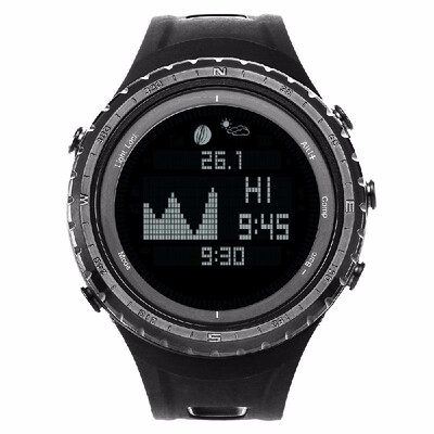 

Dual Timer SUNROAD Outdoor Sports Watch Multifunctional Climbing Digital Sports Wrist Watch Moon Graph Tidal Data Fishing Watch Al
