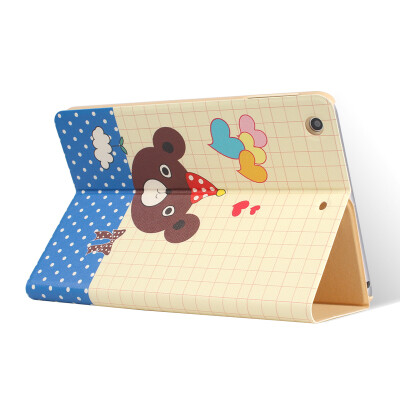 

MITI Cute Smart Leather Case For iPad Air Two Folds Stand Flip Tablets Cover For iPad 5 Multi Colors Free Shipping