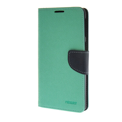 

MOONCASE Splice Color Leather Wallet Flip Card Slot Bracket Back чехол для HTC Desire 826 Green
