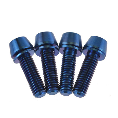 

Wanyifa Titanium Ti Bolts with Washer M6x20mm for Bike Bicycle Cycling Disc Brake