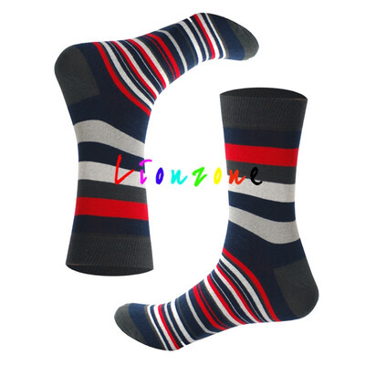 

LIONZONE 2018 Happy Socks Men Women Lovers Colorful Bohemia Style Combed Stripes Cotton Socks Hip-Hop Socks Funny Gift