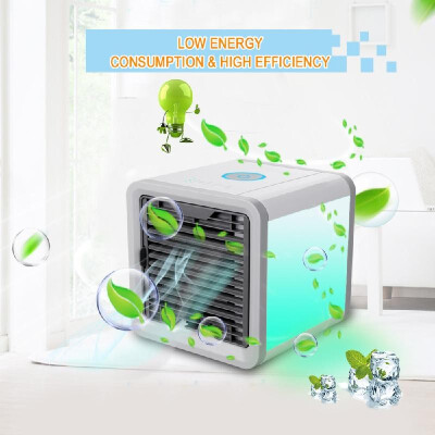 

Plastic Personal Mini Air Conditioner Fan Refrigerating Machine with USB Cable