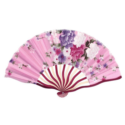 

UpperX Bamboo Frame Print Folding Fan