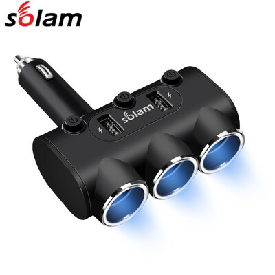 

USB Car Charger English Edition Mobile phone Multifunction