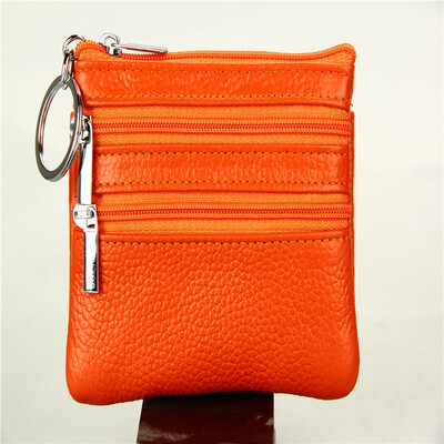 

Coin purse Korean coin coin purse top layer leather exquisite wallet