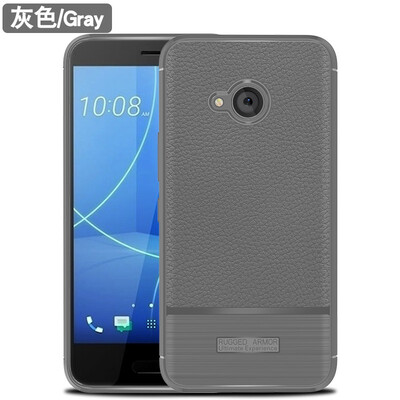 

Fivice HTC U11 Life case TPU mewah anti-jatuh lychee silicone case