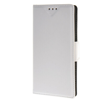 

MOONCASE Case for Sony Xperia M4 Aqua Case Wallet Card Slot with Kickstand Flip Leather Back Case Cover White