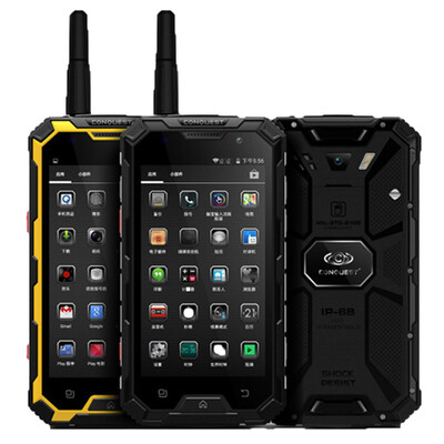 

CONQUEST S8 IP68 Waterproof phone outdoors 6000mAh Battery GPS NFC PTT 4G LTE 13MP 2GB RAM 16GB ROM Quad core Runbo NO1 x1 m2 a9