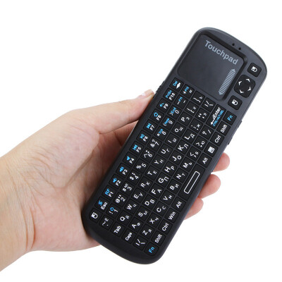 

iPazzport Russian Version Handheld Keyboard Mini 24G Wireless Keyboard Touchpad Mouse with LED Light