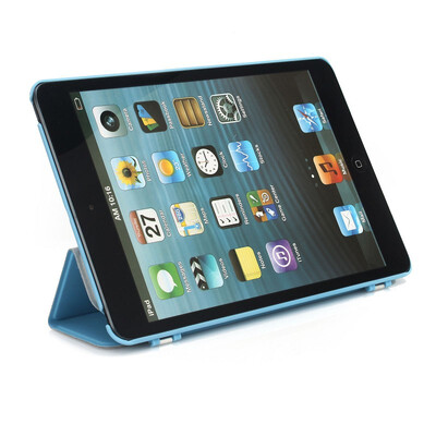 

FirstSeller Foldable Ultra Slim Smart Cover Case Sleep Stand Blue for the Apple iPad Mini 2