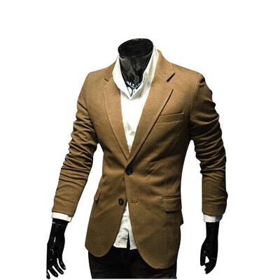 

Zogaa New Mens Suit Slim Many Pocket