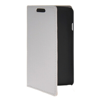 

MOONCASE тонкий кожаный бумажник флип сторона держателя карты Чехол с Kickstand чехол для LG F70 White