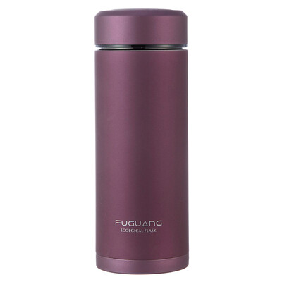 

Jingdong supermarket] Fu Guang business men and women fashion car office stainless steel insulation cup 340ml gold (FGL-3430