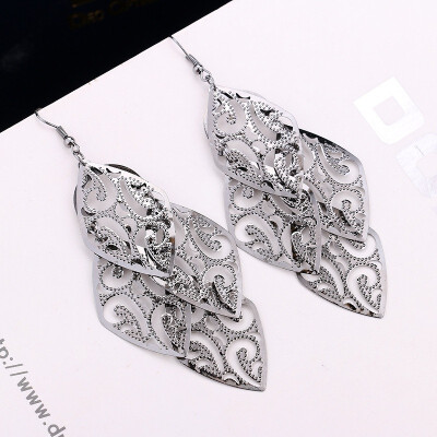 

Stylish Alloy Leaves Elegant&Simple Exaggerated Earrings Exquisite LADIES EARRINGS