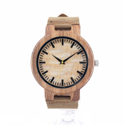 

BOBO BIRD wooden quartz pointer watch C16