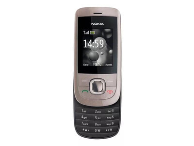 

Oiriginal Nokia 2220S Slide Graphite Camera Mobile Phone