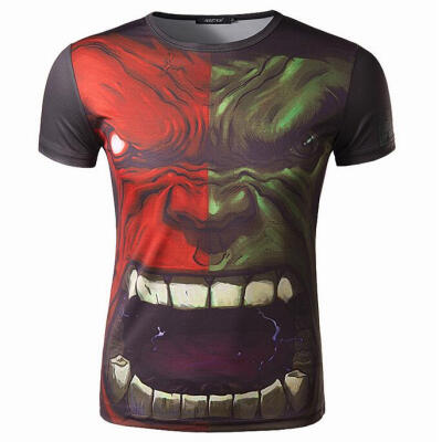 

Zogaa Mens T-shirt 3D Printing Short Sleeve