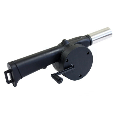 

TaTanice Manual Blower Hand-cranked Fire-fighting Tools BBQ Charcoal Blower Barbecue Tools Barbecue Accessories