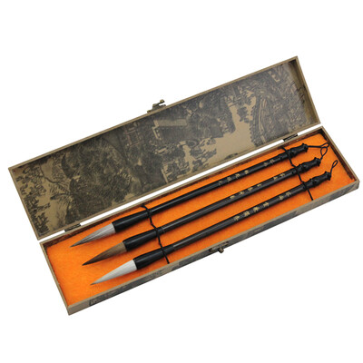 

Fen Shang fs-tz-001 Qingming River on the map brush sets of wolfer sheep cents and cents 3 gift sets