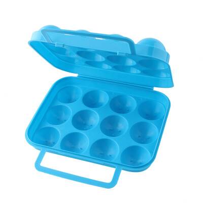 

mymei Portable Carry 12 Eggs Container Holder Storage Box Case Folding Plastic