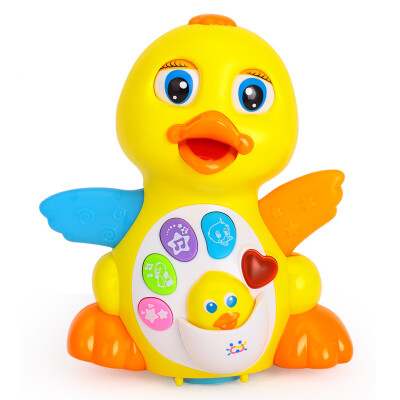 

Hui Le 808 EQ swing rhinoceros duck baby children electric cartoon music universal puzzle animal toys