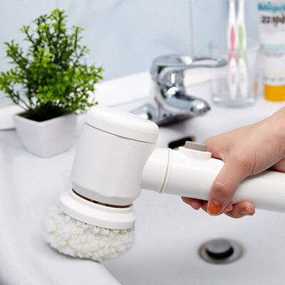 

Handheld Electric Cleaning Brush for Bathroom Toile&Tub Brush Rags Kitchen Multifunctional Washing Brush Home Cleaning Tools