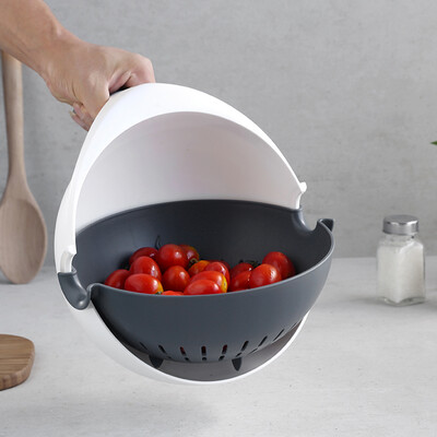 

Beijing made round rotary drain basket fruit basket