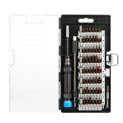 

65 in 1 Multi-functional Precision Telecommunication Tool Magnetic Torx Hex Slotted&Phillips Screwdrivers Set Repair Tools Kit