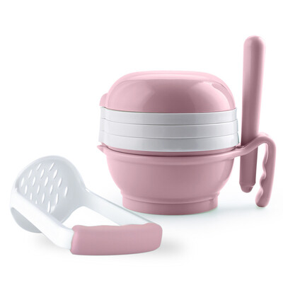 

TEENUNIX newborn baby food supplement grinder grinding bowl baby manual food puree food machine food supplement machine childrens