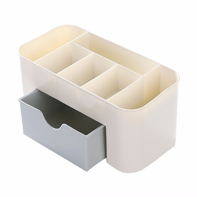 

Jewelry Organizer Office Storage Plastic Makeup Brush Box Cosmetic Holder