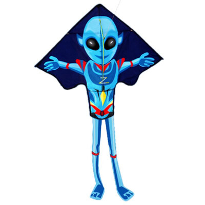 

55Inch X 37Inch Alien Kite for Kids And Adults Large Easy Flying Kite with String And Handle