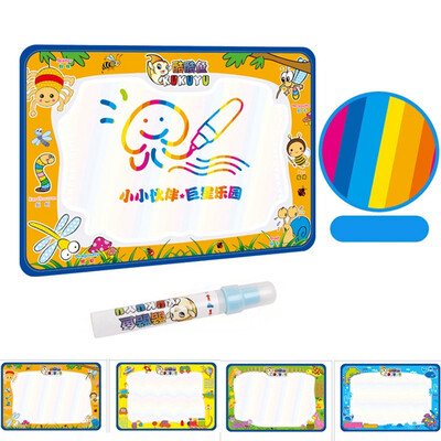

MyMei 50x34cm Baby Kids Add Water with Magic Pen Doodle Painting Picture Water Drawing Play Mat in Drawing Toys Board Gift Christmas
