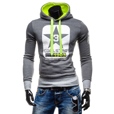 

Zogaa New Mens Hoodie Fashion Slim Casual