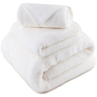 

Sanli cotton twist yarn auspicious satin stalls towel towel towel three sets of gift box loaded rice white