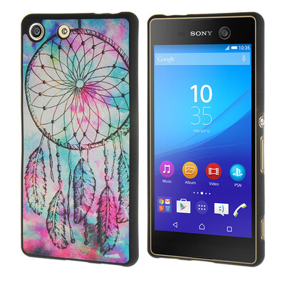 

MOONCASE ЧЕХОЛ ДЛЯ Sony Xperia M5 [Personality Patterns] Flexible Soft Silicone Gel TPU Skin Protective /a01