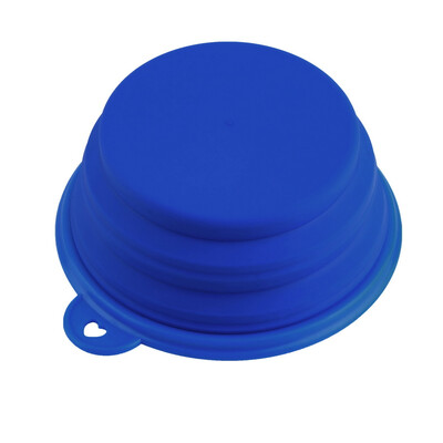 

Новый складной любимчика кота собаки силикона Путешествия Питание Чаша блюдо воды Feeder