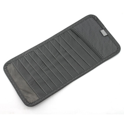 

Car CDDVD Holder 12 Disc Storage Case Sun Visor Sleeve Wallet Clip